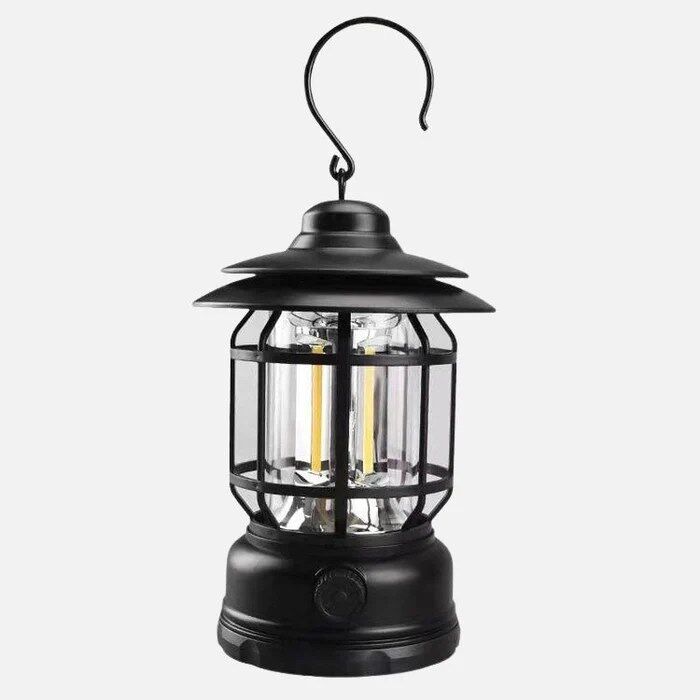 LED Camping Lantern – Rechargeable, Dimmable, Magnetic Hook - Image 1